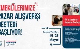 “EMEKLİLERE PAZAR ALIŞVERİŞİ DESTEĞİ” BAŞLIYOR